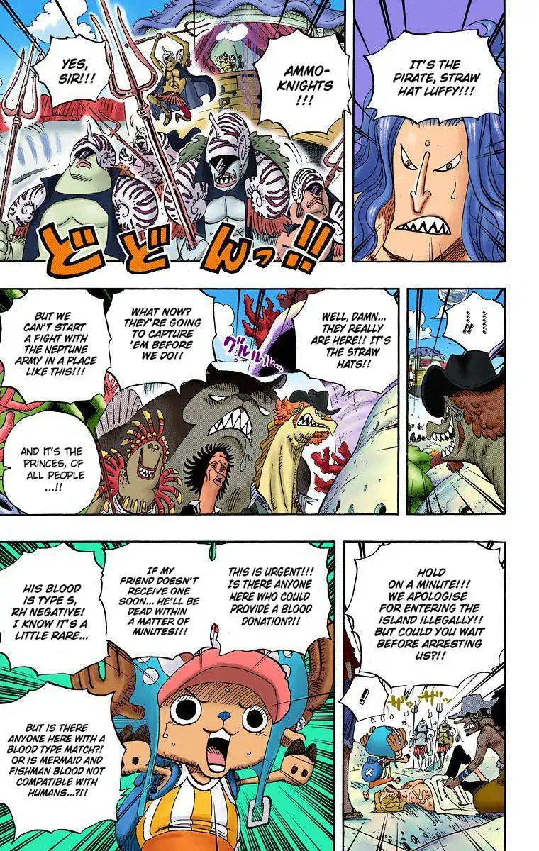 One Piece - Digital Colored Comics Chapter 609 9